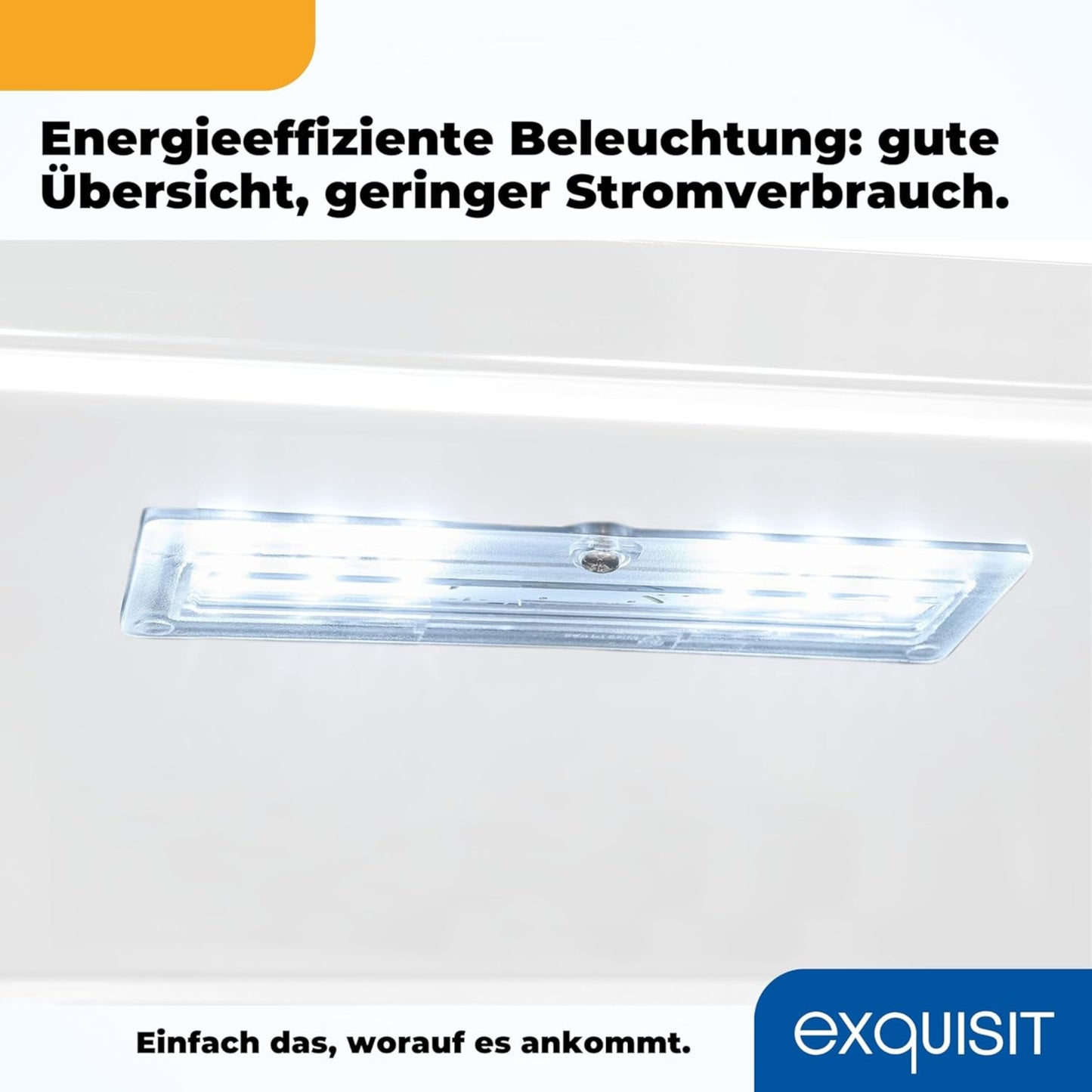 EXQUISIT GKS240-GT-160C Glastür-Kühlschrank / Getränkekühlschrank / EEK:C / Weiß - LED-TV-SHOP