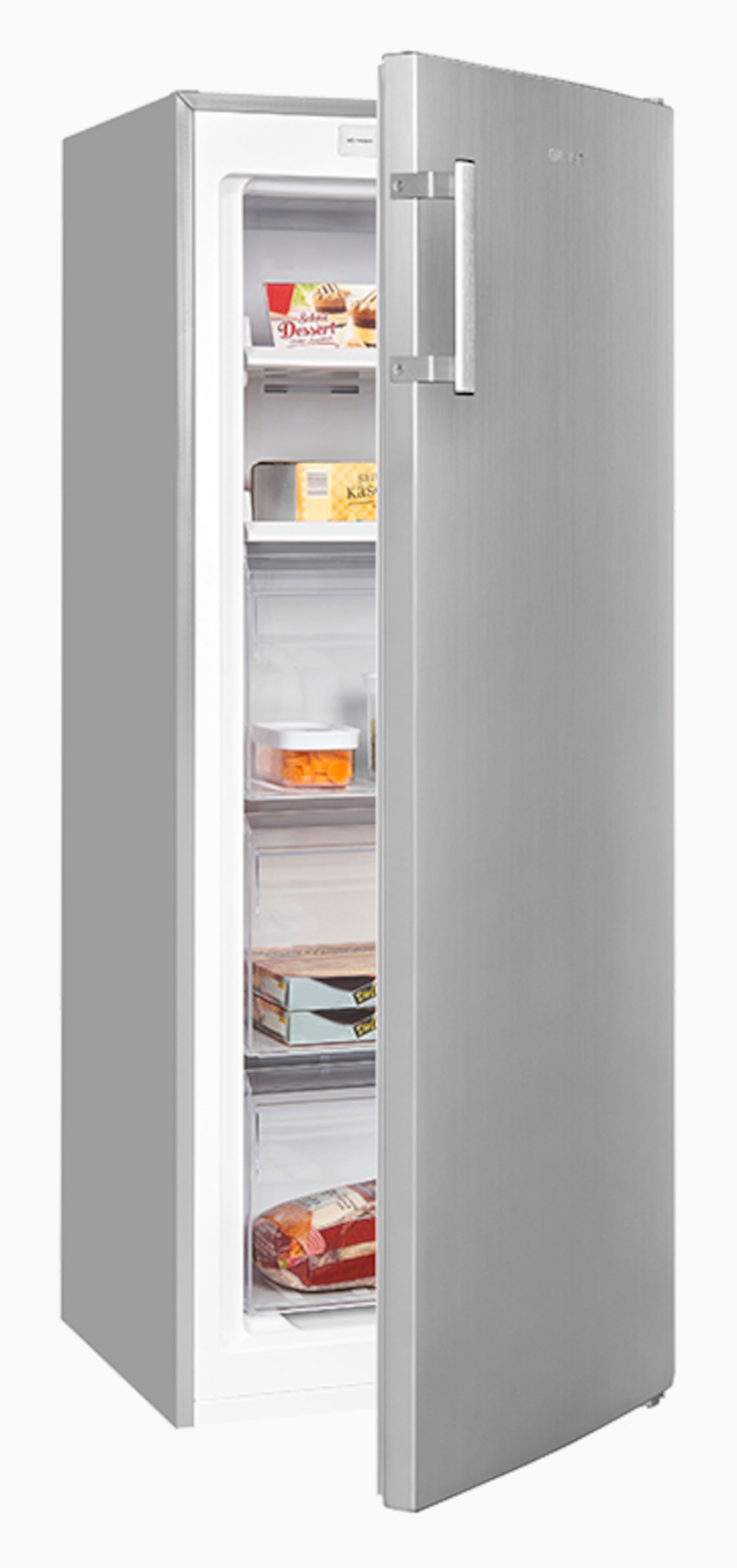 EXQUISIT GS231-NF-H-040D inoxlook Gefrierschrank / EEK: D / 161 Liter - LED-TV-SHOP