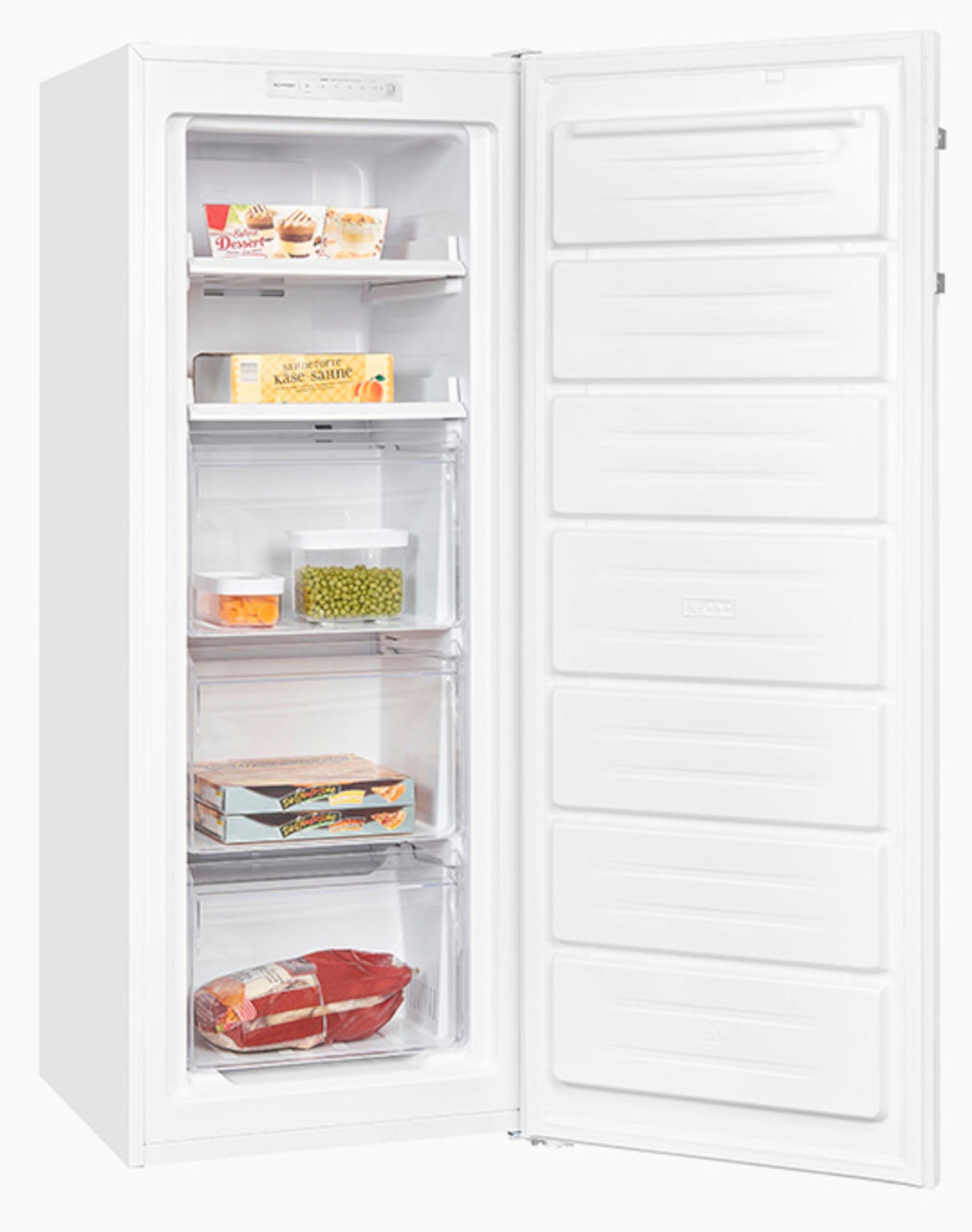 EXQUISIT GS231-NF-H-040D weiß Gefrierschrank / EEK: D / 161 Liter