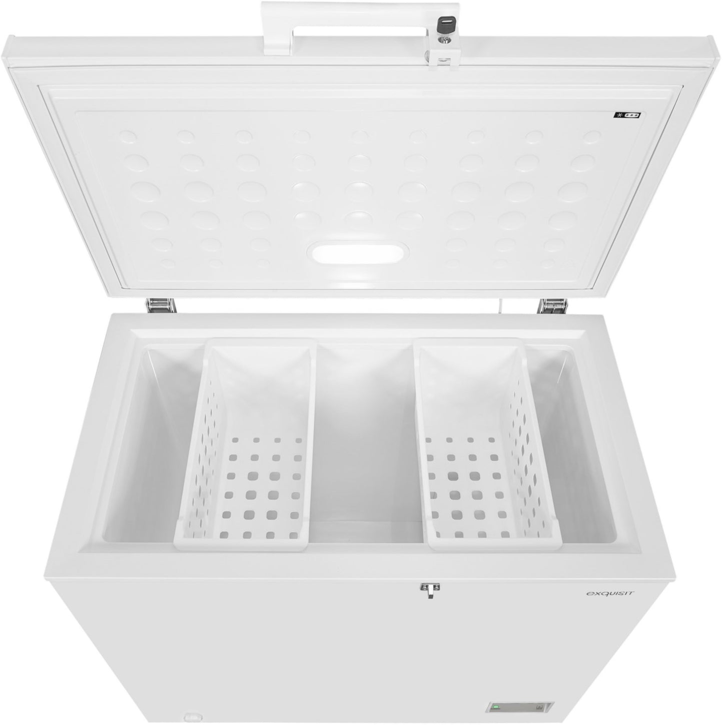 EXQUISIT GT200-HE-041C Gefriertruhe / EEK: C / 198 Liter / Tiefkühltruhe