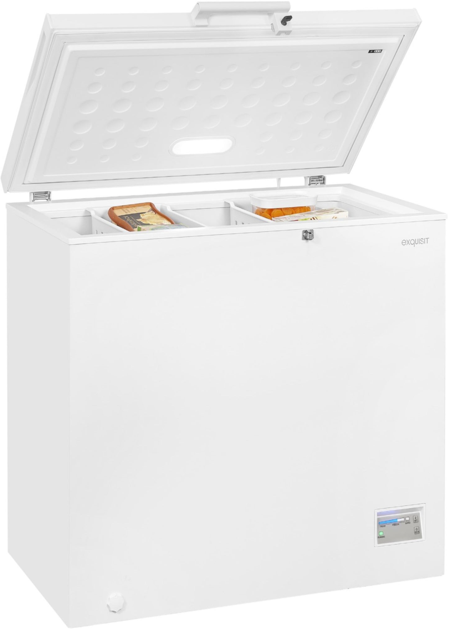EXQUISIT GT200-HE-041C Gefriertruhe / EEK: C / 198 Liter / Tiefkühltruhe