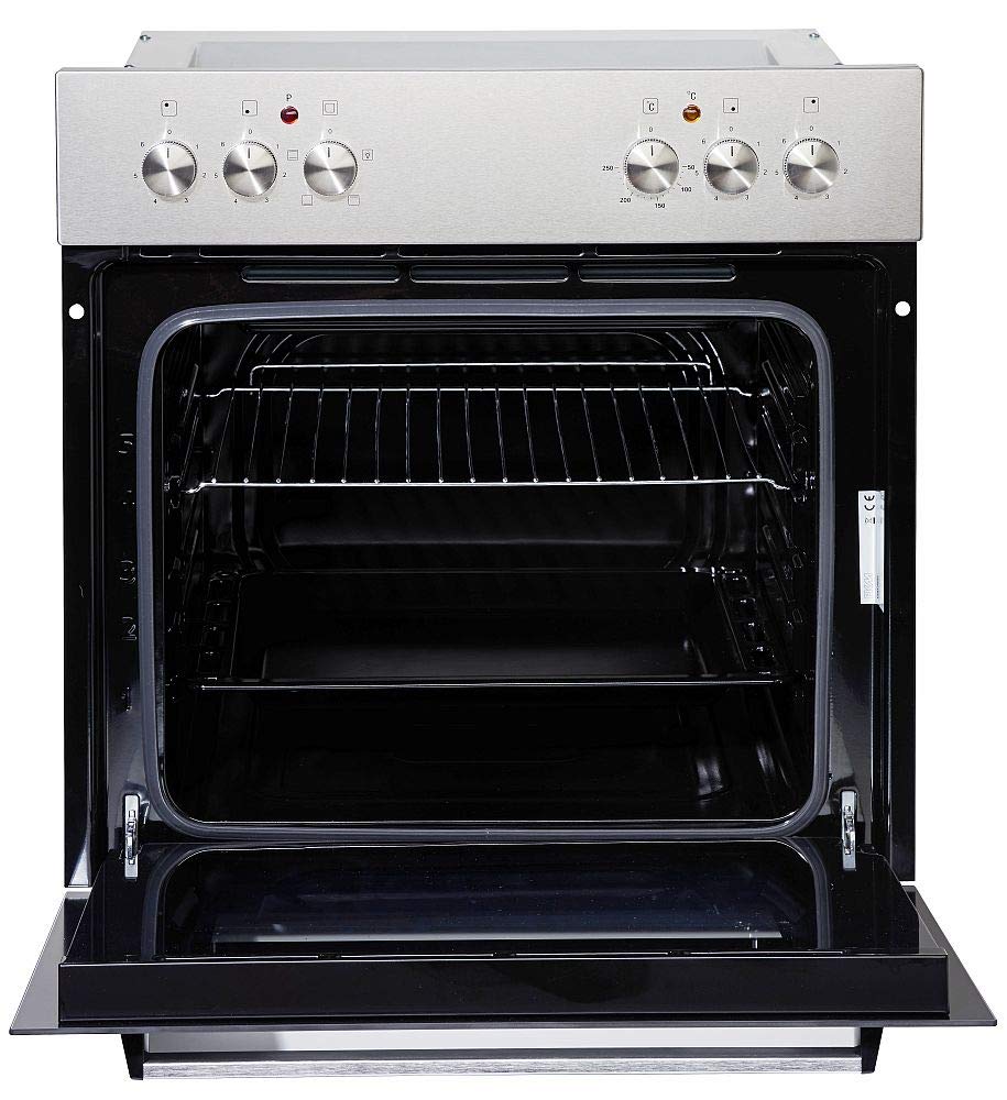 PKM BIC3 I-GK-IX-2 Einbauherd Set / EEK: A / Edelstahl / Glaskeramik - LED-TV-SHOP