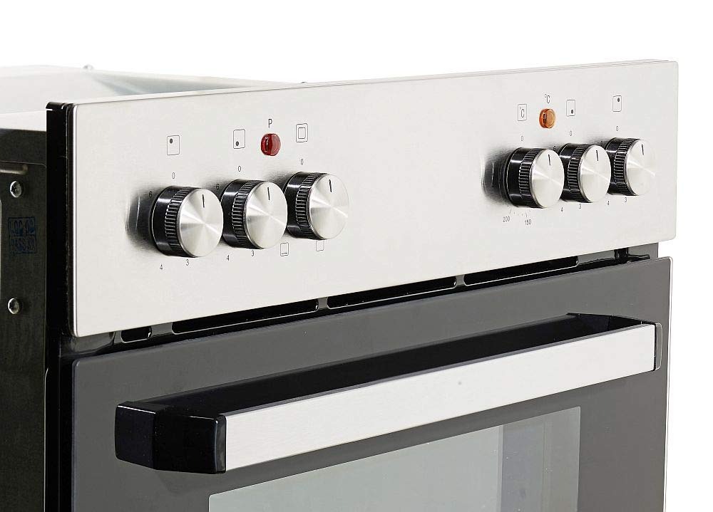 PKM BIC3 I-GK-IX-2 Einbauherd Set / EEK: A / Edelstahl / Glaskeramik - LED-TV-SHOP