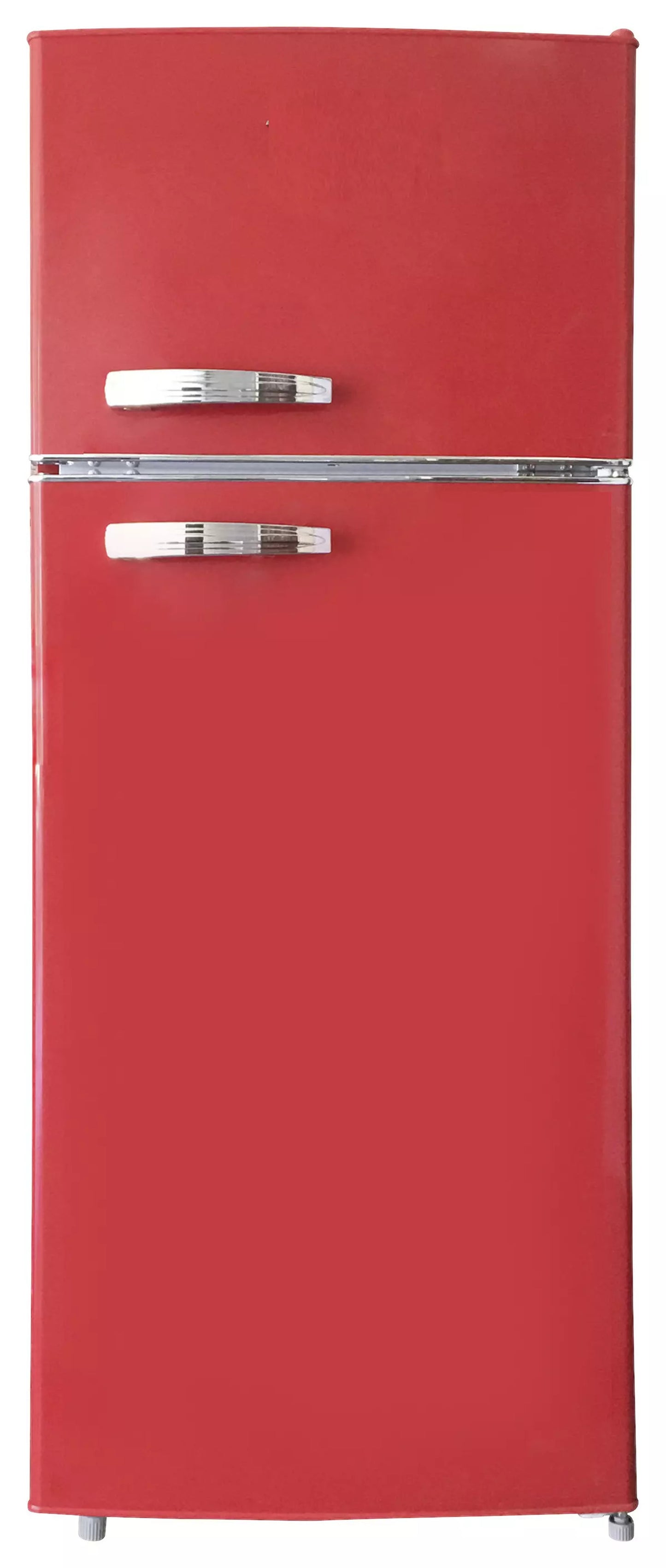 PKM GK210-2 FR Kühlschrank mit Gefrierfach / Rot / EEK: E / 206 Liter