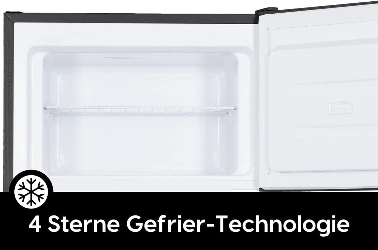 PKM GK212 B Kühlschrank mit Gefrierfach / Schwarz / EEK: E / 206 Liter - LED-TV-SHOP