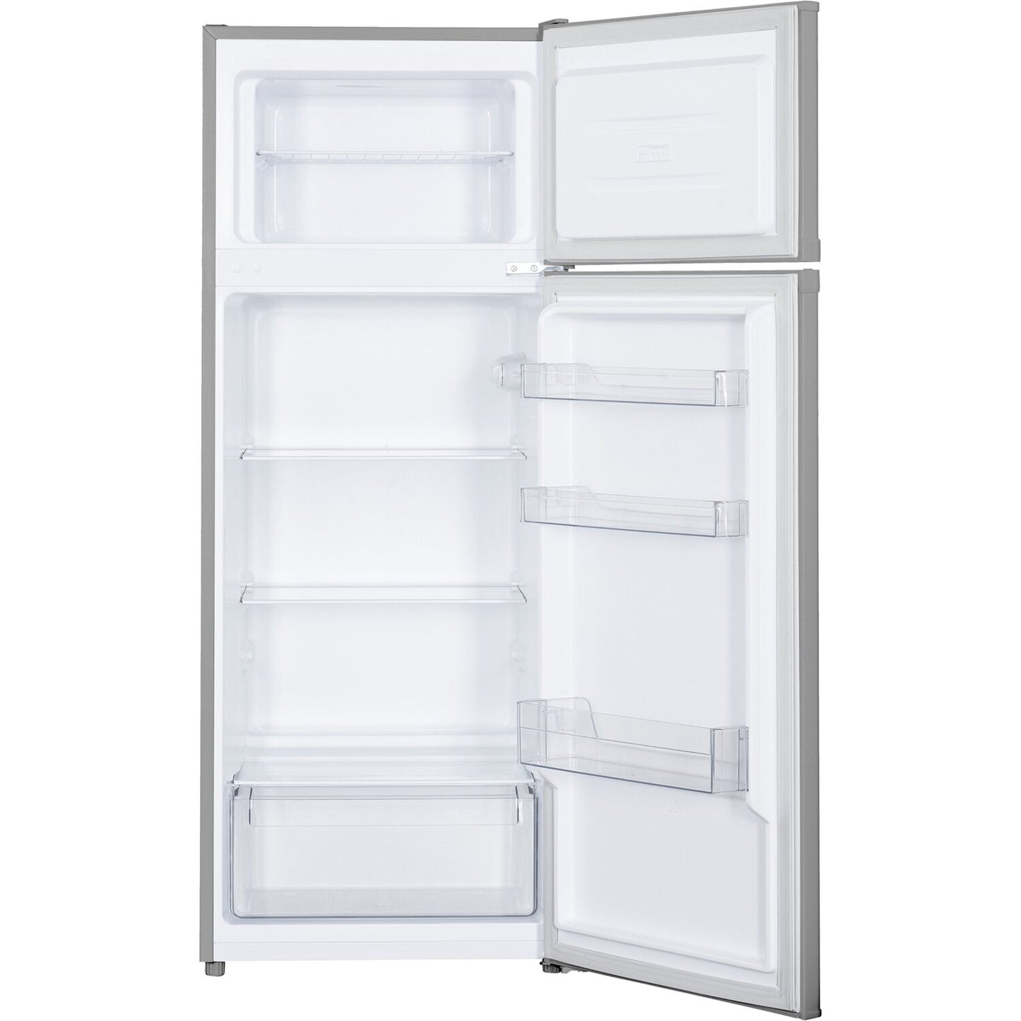 PKM GK212 SI Kühlschrank mit Gefrierfach / Silber / EEK: E / 206 Liter