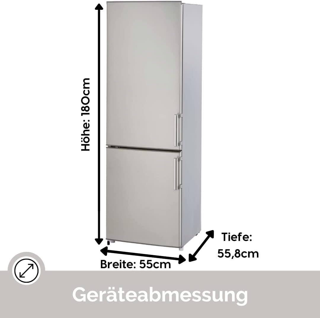PKM KG249.4A++IX Kühl- Gefrierkombination / EEK: E / Inox / 269 Liter - LED-TV-SHOP