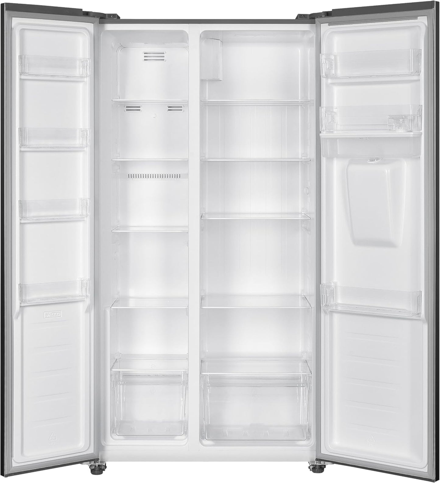 PKM SBS450NFDWDEIX Side by Side Kühlschrank / EEK: E / 439 Liter - LED-TV-SHOP