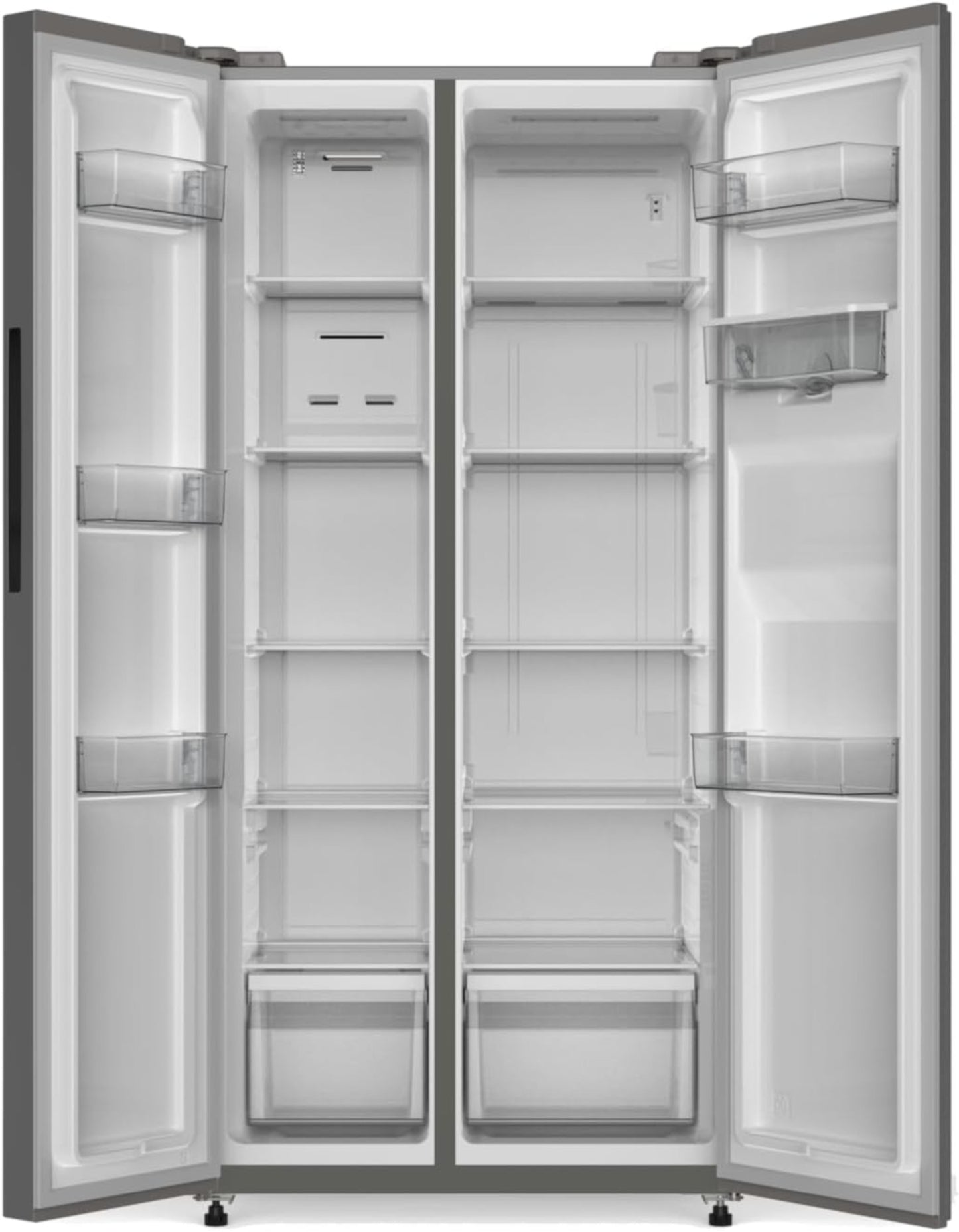 PKM SBS480NFWDBJ Side by Side Kühlschrank / EEK: E / Schwarz / 444 Liter - LED-TV-SHOP