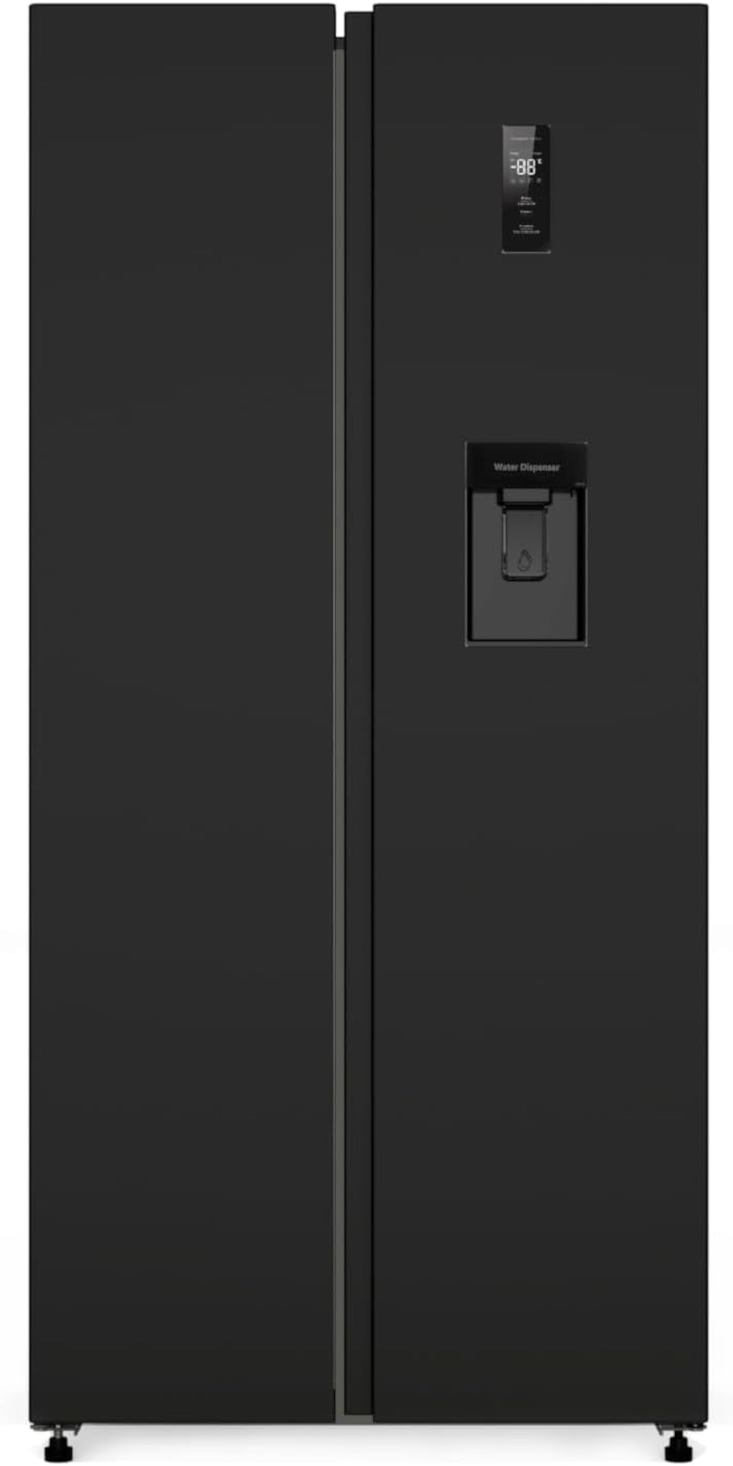 PKM SBS480NFWDBJ Side by Side Kühlschrank / EEK: E / Schwarz / 444 Liter - LED-TV-SHOP