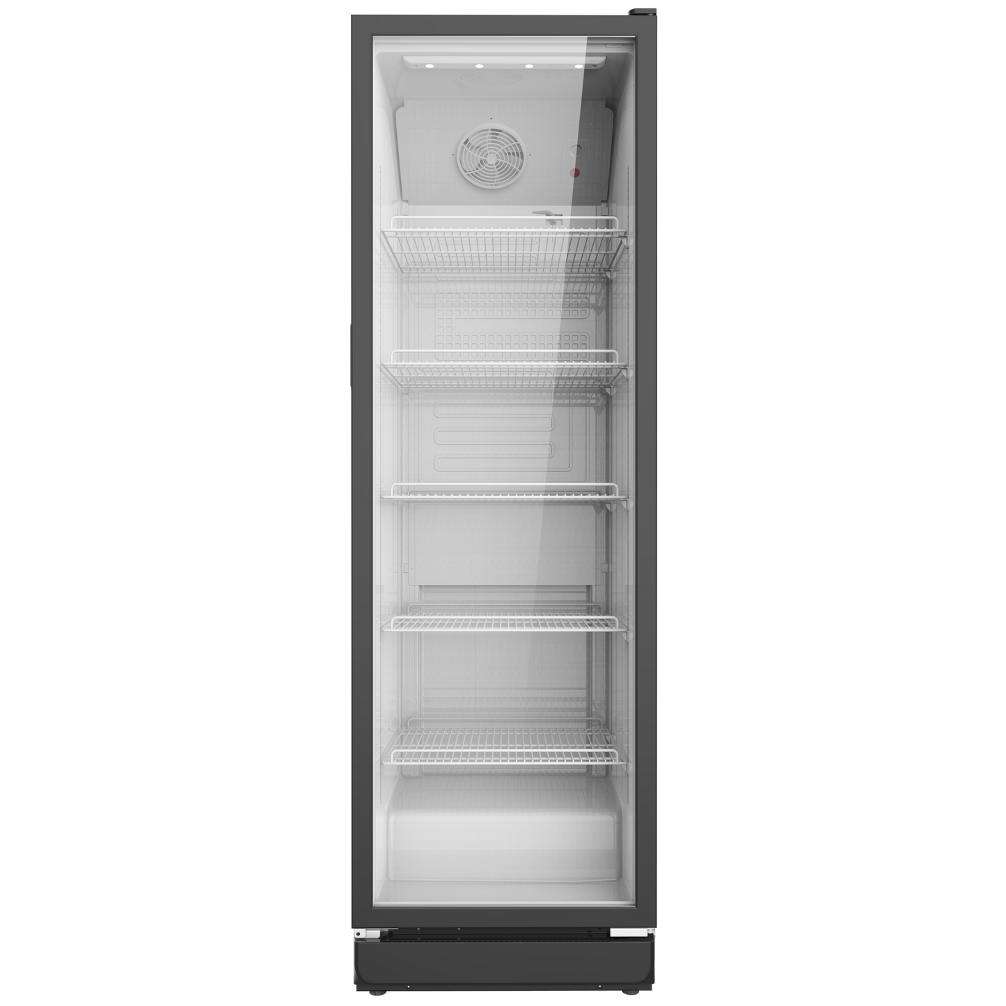 SCHOEPF GKS350SB Getränkekühlschrank / schwarz / 347 Liter / Für den gewerblichen Gebrauch geeignet - LED-TV-SHOP