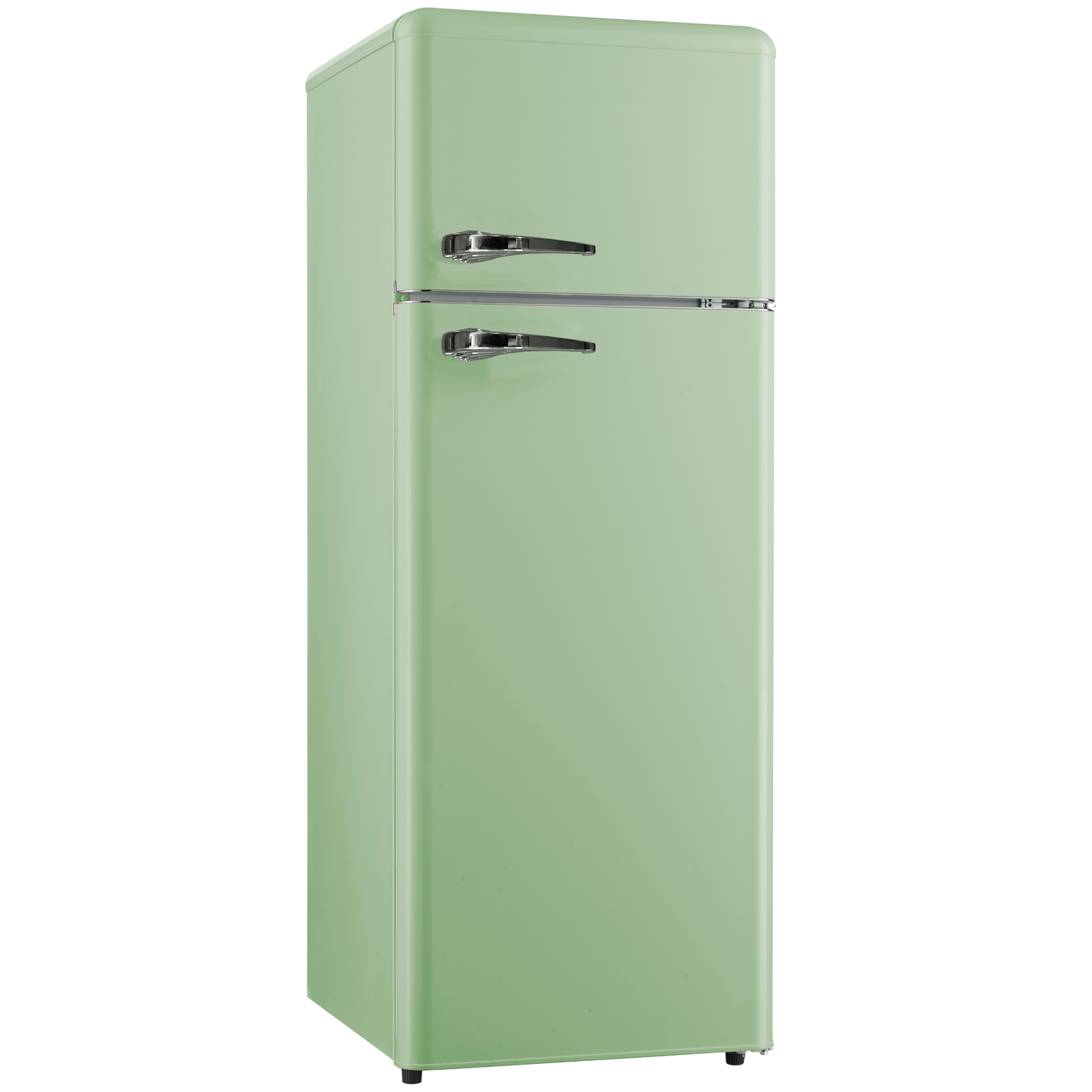 SCHOEPF RKG218SG Retro Kühlschrank mit Gefrierfach / EEK: E / Grün / 211 Liter - LED-TV-SHOP