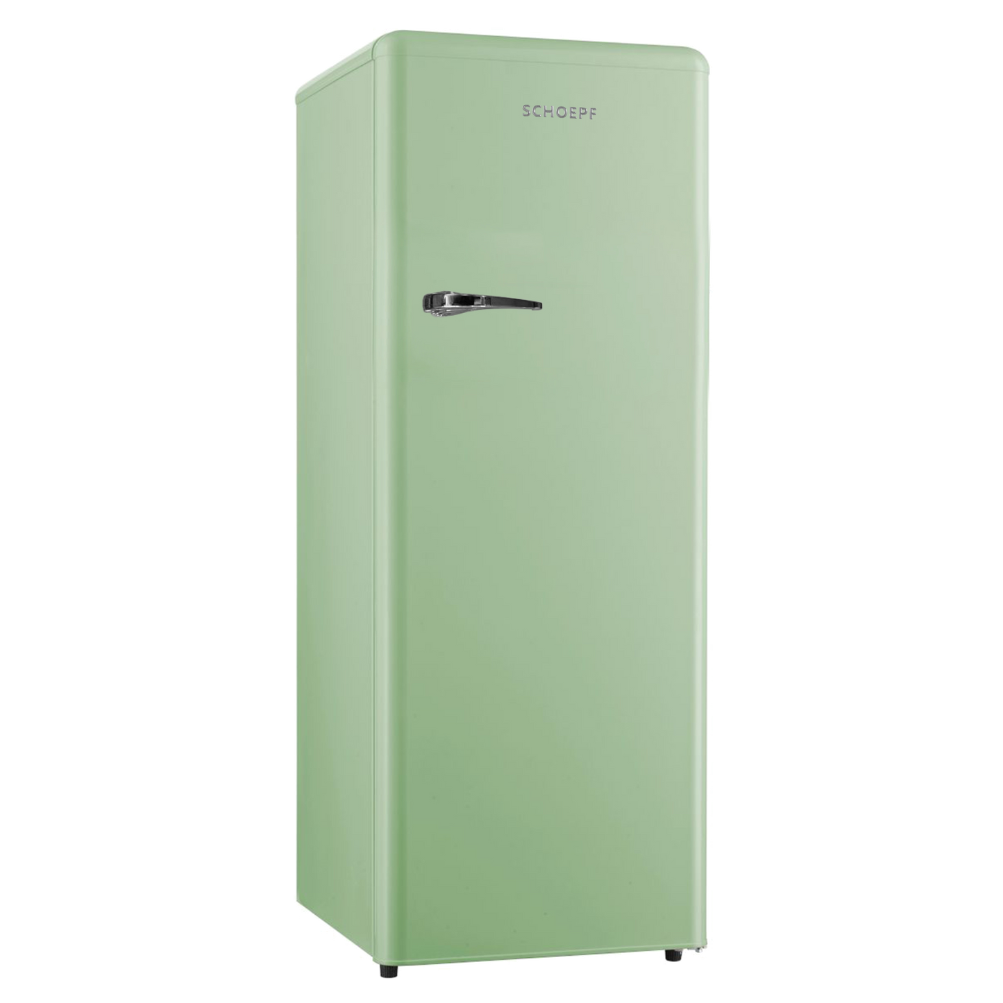 SCHOEPF RKS245SG Vollraum-Kühlschrank Retro / EEK: E / Grün / 238 Liter - LED-TV-SHOP