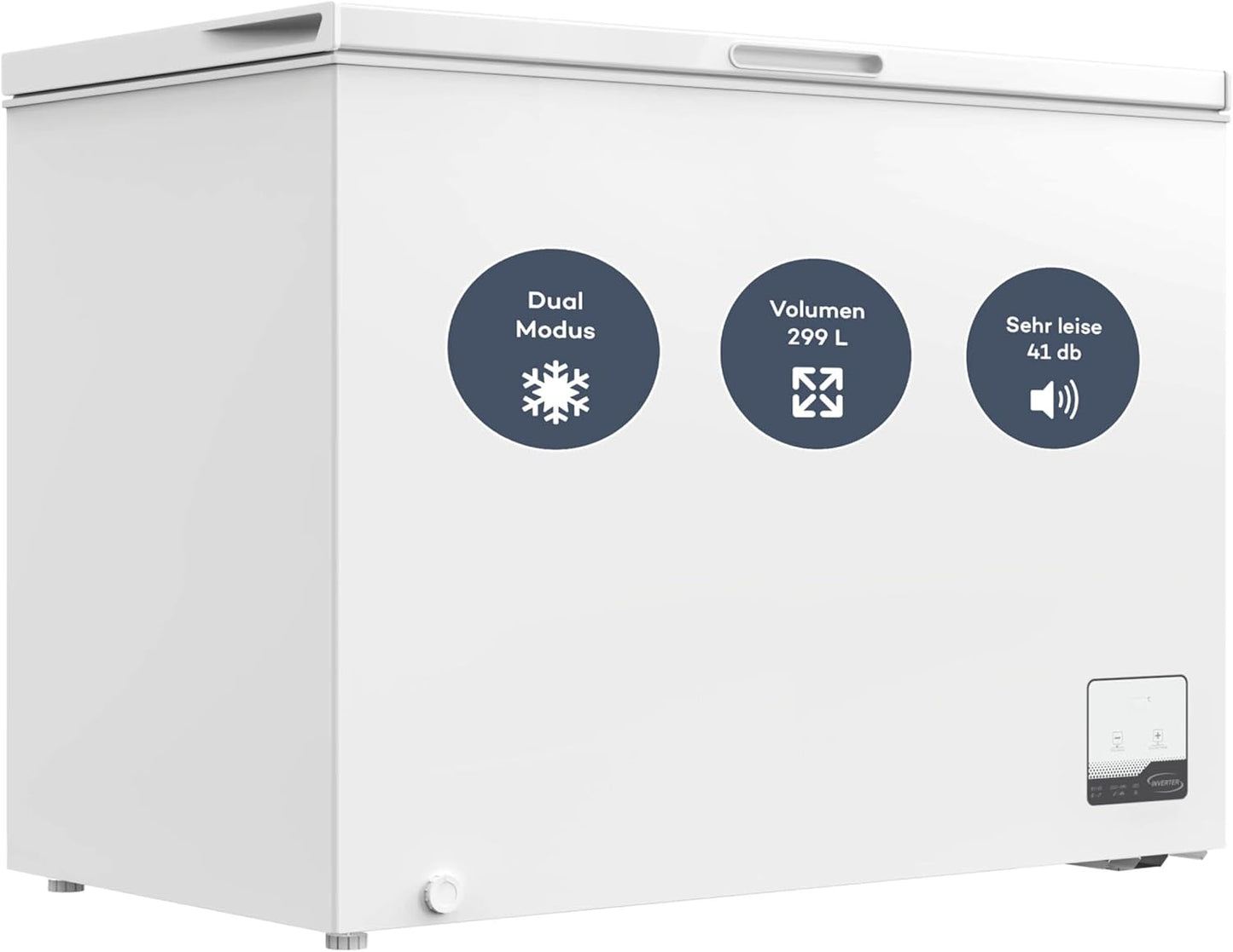 SCHOEPF GT300S Gefriertruhe / EEK: E / 299 Liter / Tiefkühltruhe - LED-TV-SHOP