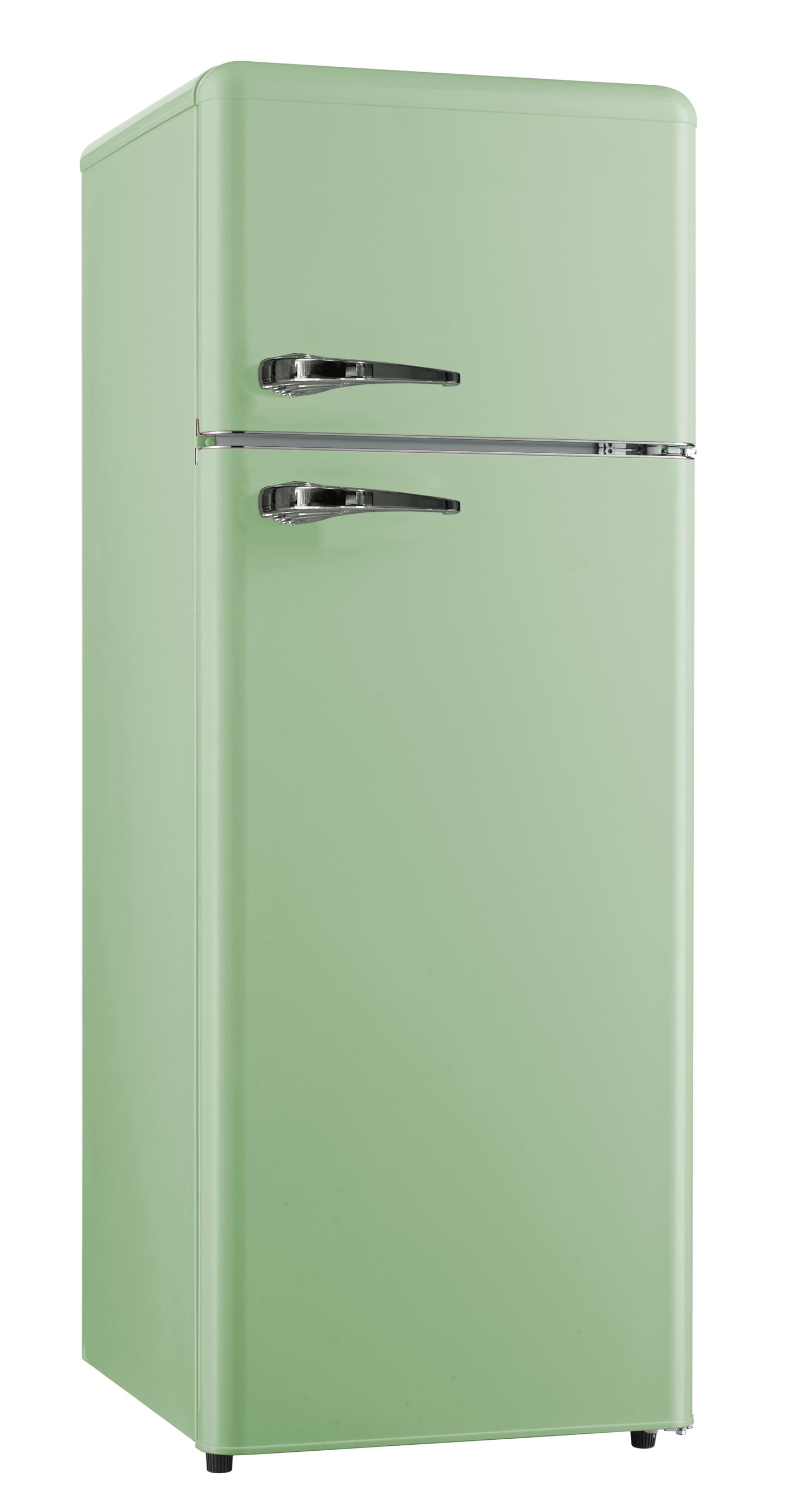 SCHOEPF RKG218SG Retro Kühlschrank mit Gefrierfach / EEK: E / Grün / 211 Liter - LED-TV-SHOP