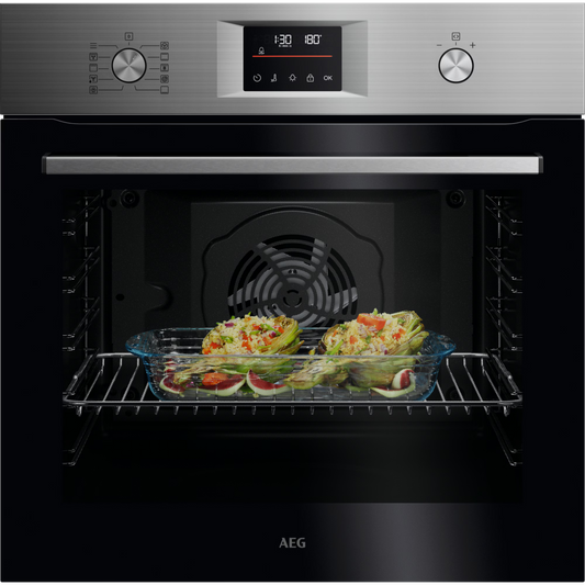 AEG OU5PB40SM Einbaubackofen / EEK: A++ /  72 L / Pyrolyse / Grillfunktion
