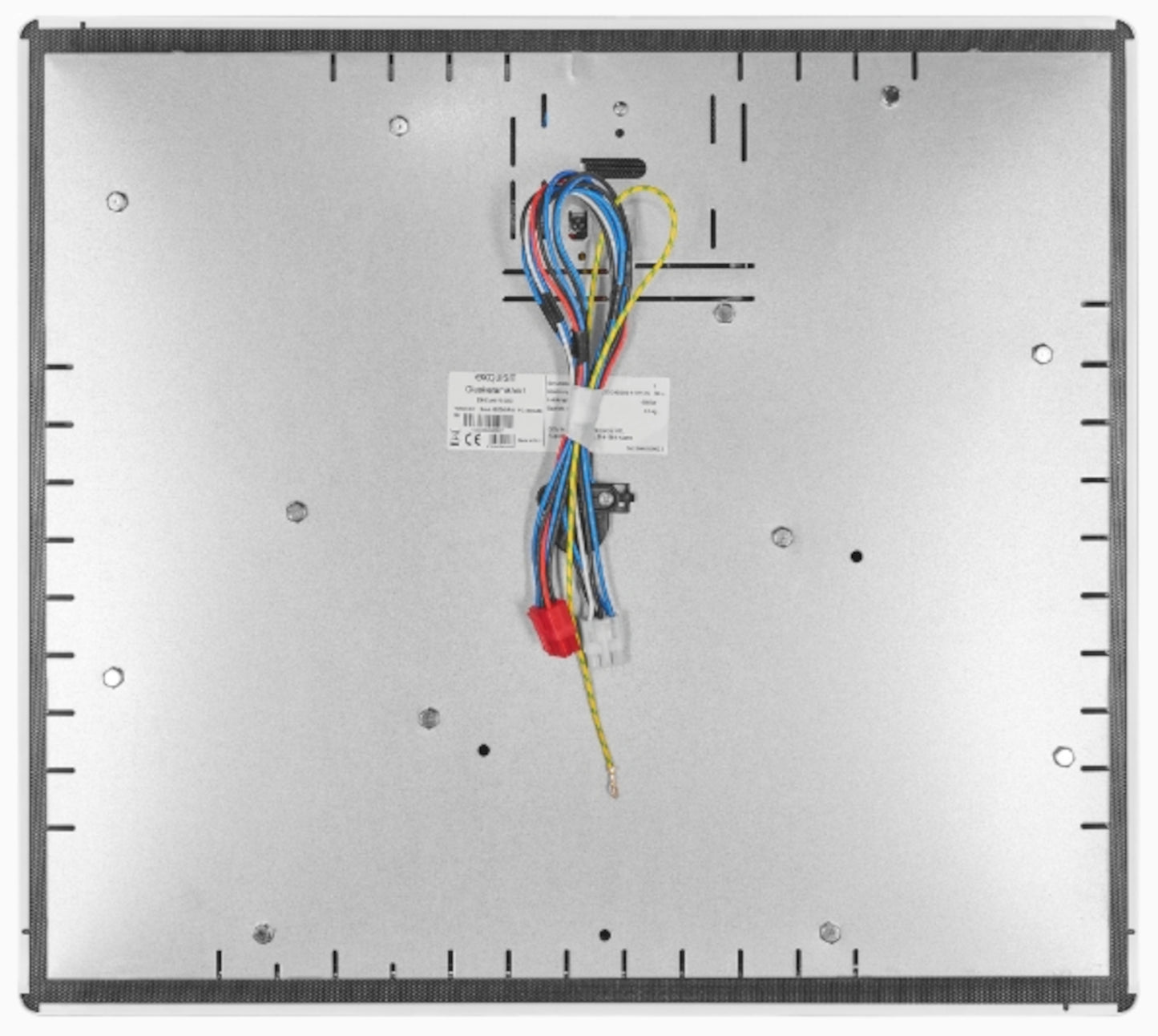EXQUISIT EHE156-2.1U-Set inox Einbauherd Set / EEK: A / Kochfeld mit Rahmen