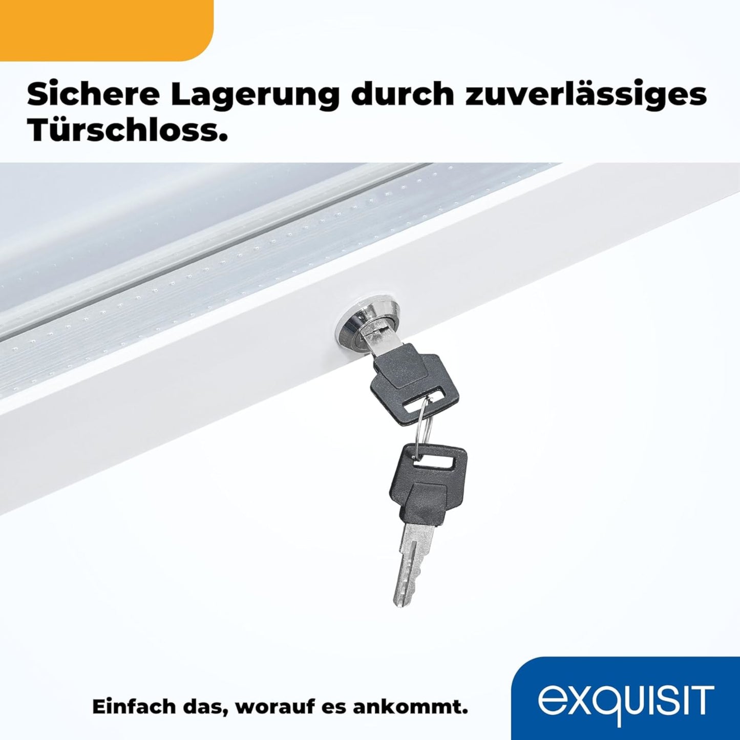 EXQUISIT GKS240-GT-160C Glastür-Kühlschrank / Getränkekühlschrank / EEK:C / Weiß