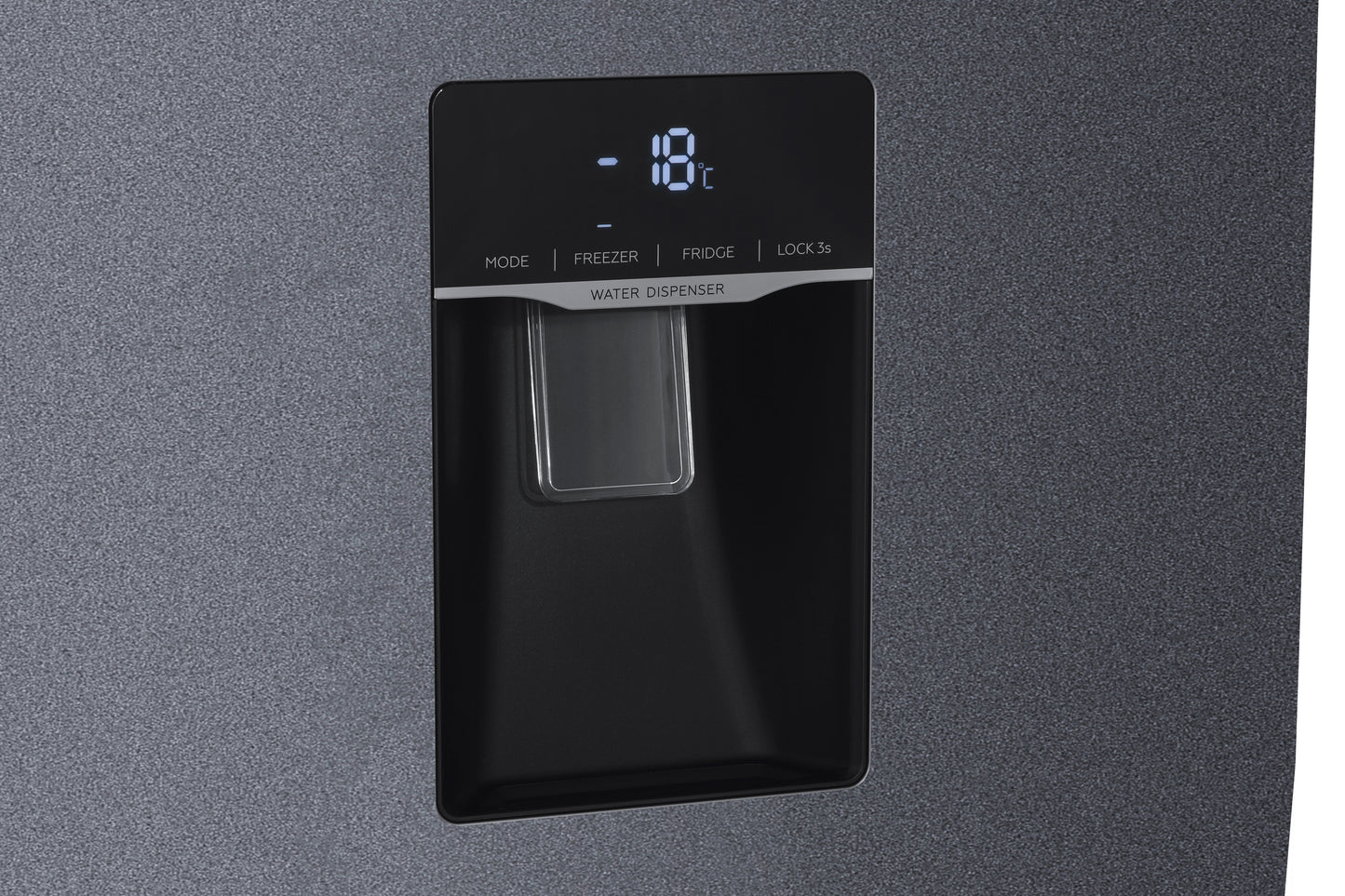 PKM SBS450NFDWDEMG Side by Side Kühlschrank / EEK: E / 439 Liter / Matt Grau - LED-TV-SHOP