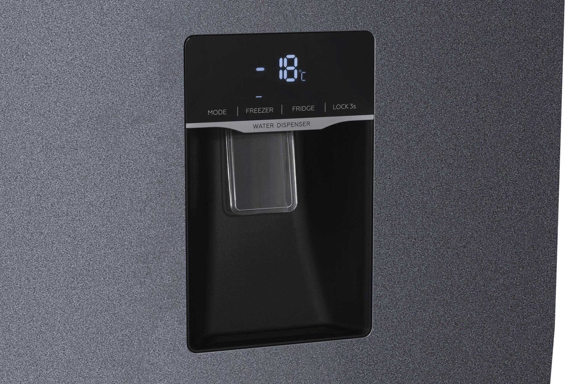 PKM SBS450NFDWDEMG Side by Side Kühlschrank / EEK: E / 439 Liter / Matt Grau - LED-TV-SHOP