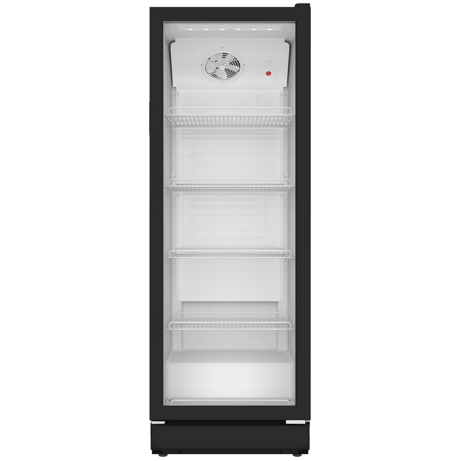 SCHOEPF GKS300SB Getränkekühlschrank / 300 Liter / Für den gewerblichen Gebrauch geeignet - LED-TV-SHOP