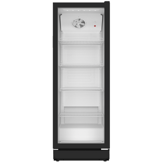 SCHOEPF GKS300SB Schwarz Getränkekühlschrank / 300 Liter