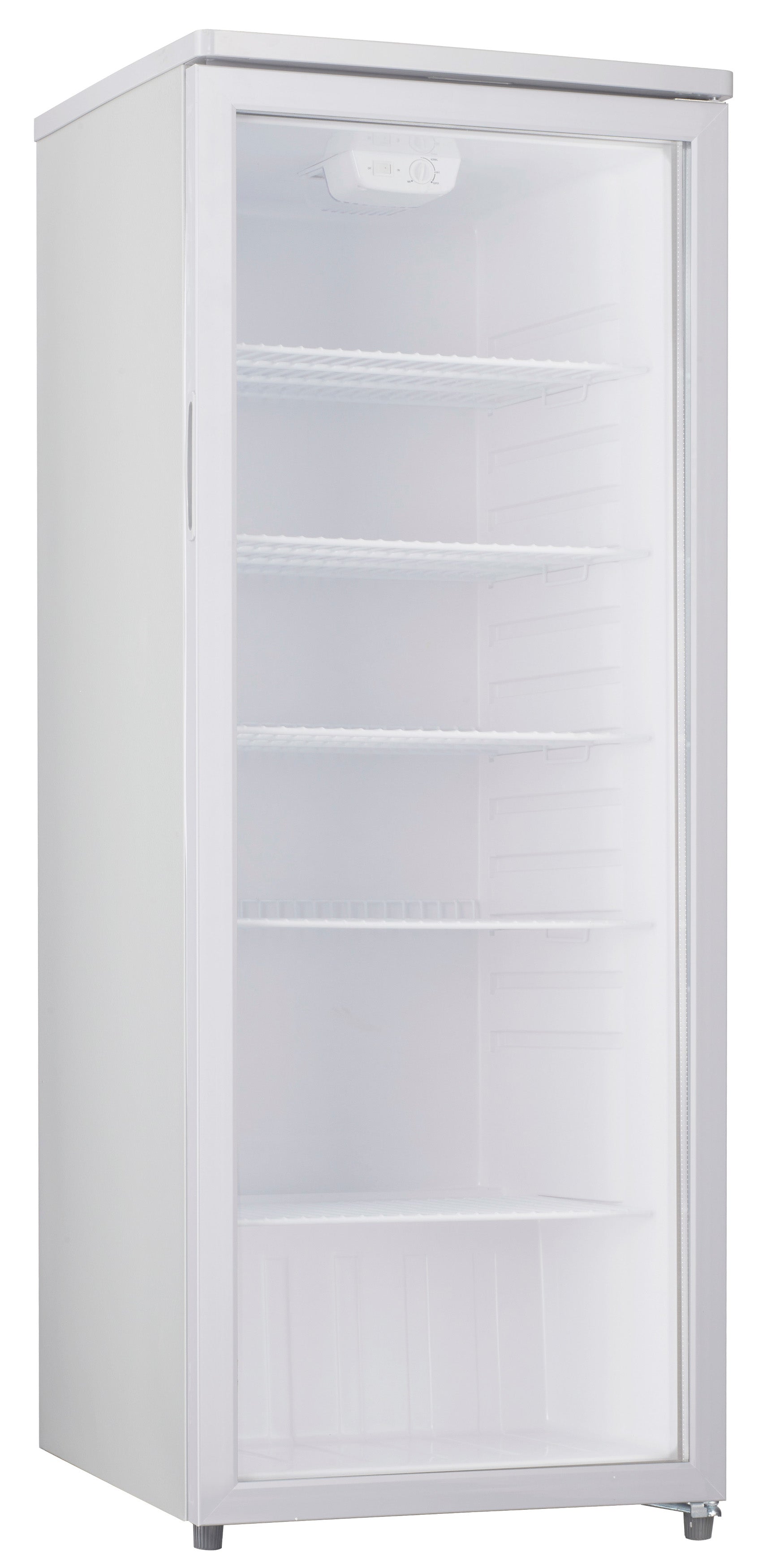 SCHOEPF GKS255S Glastür-Kühlschrank / 256 Liter / Für den gewerblichen Gebrauch - LED-TV-SHOP