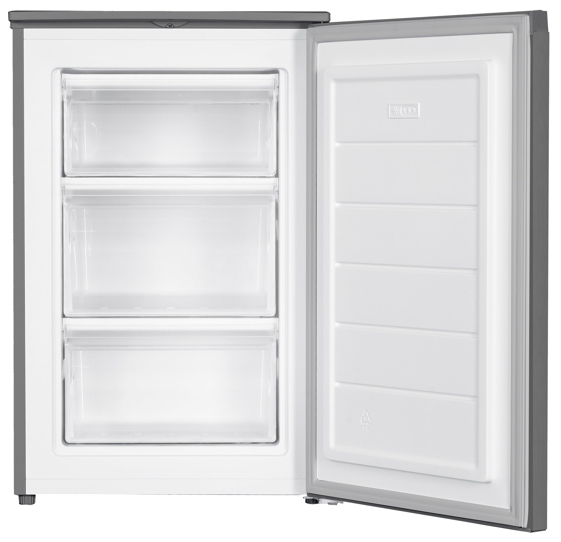 SCHOEPF GS87SBIX Gefrierschrank / EEK: B / Inox-Look / 87 Liter - LED-TV-SHOP