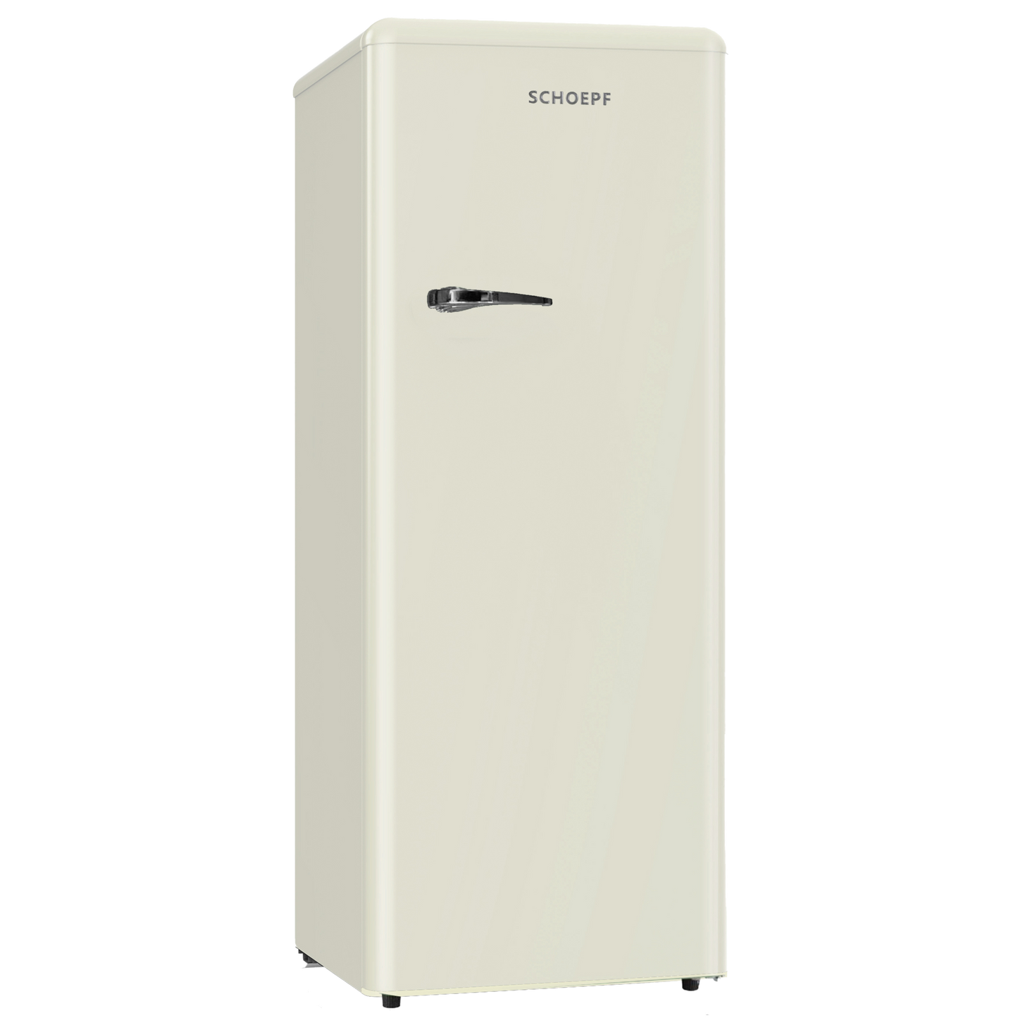 SCHOEPF RKS245CR Vollraum-Kühlschrank Retro / EEK: E / Creme / 238 Liter - LED-TV-SHOP