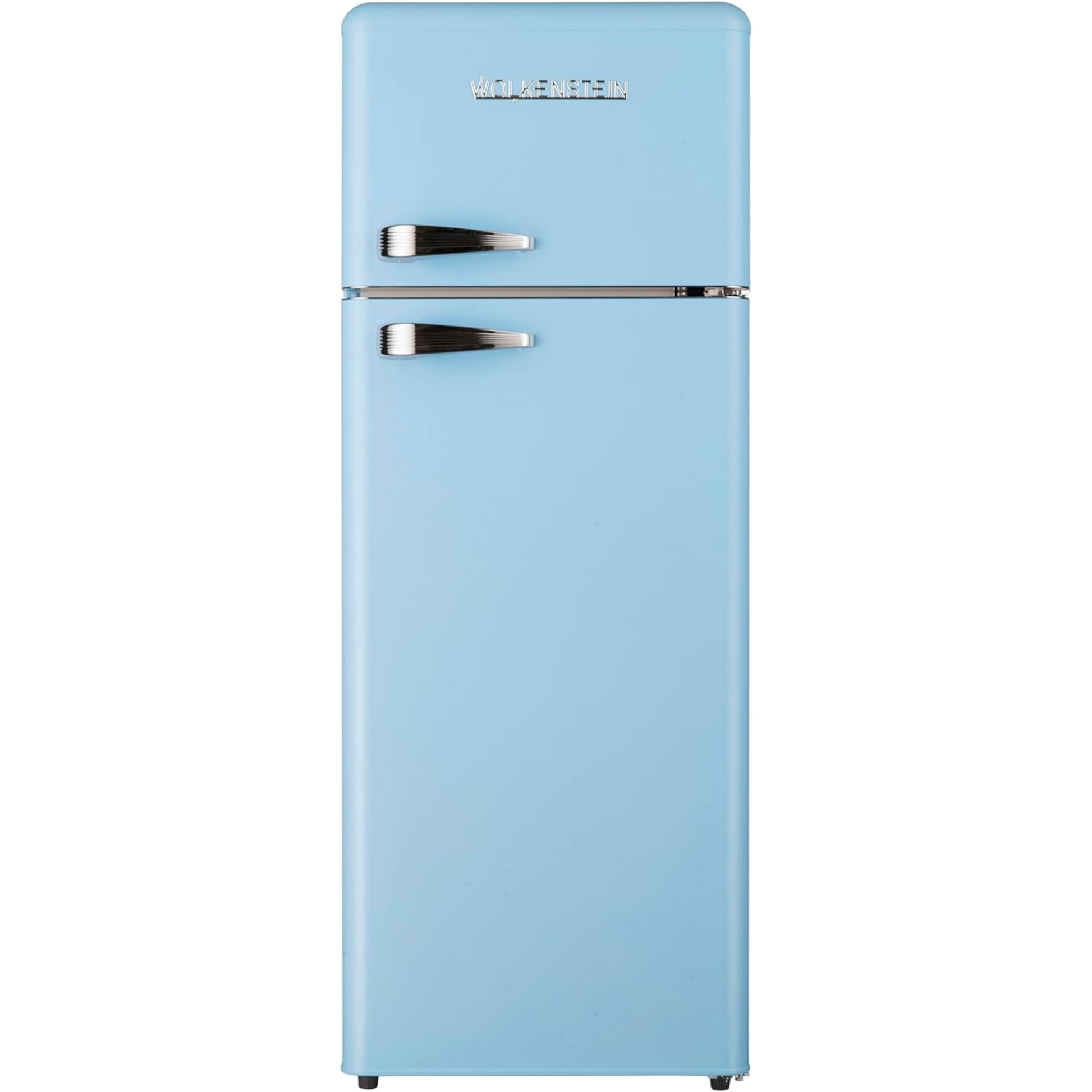 WOLKENSTEIN Kühl- Gefrierkombination Retro GK212.4RT LB Blau / EEK: E / 211 L - LED-TV-SHOP